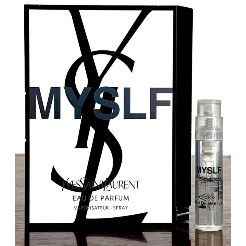 Yves Saint Laurent Myslf Eau de Parfum 1.2ml 0.04 oz. ametlik parfüümiproov Yves Saint Laurent Myslf Eau de Parfum 1.2ml 0.04 oz. ametlik parfüümiproov